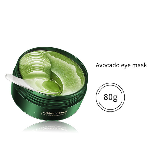 24K Gold Avocado Under Eye Masks — Dark Circles & Puffiness Treatment