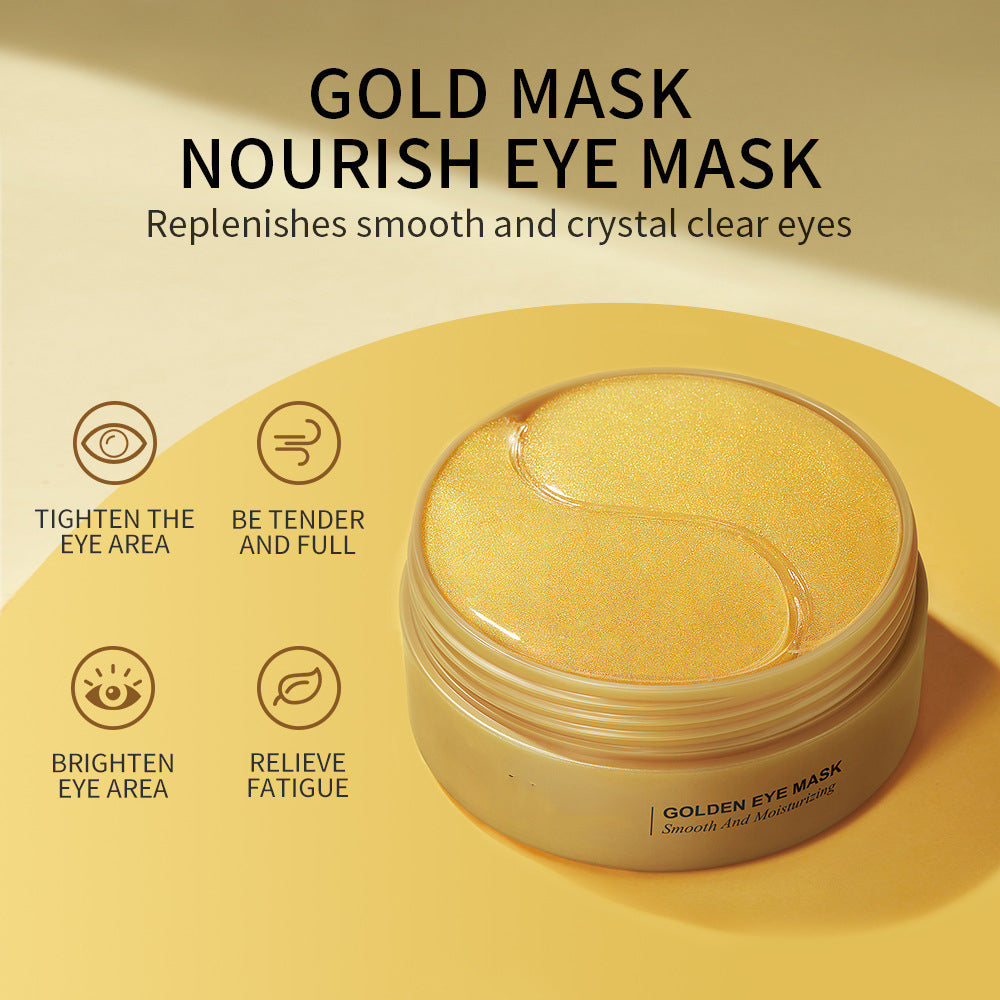 24K Gold Avocado Under Eye Masks — Dark Circles & Puffiness Treatment